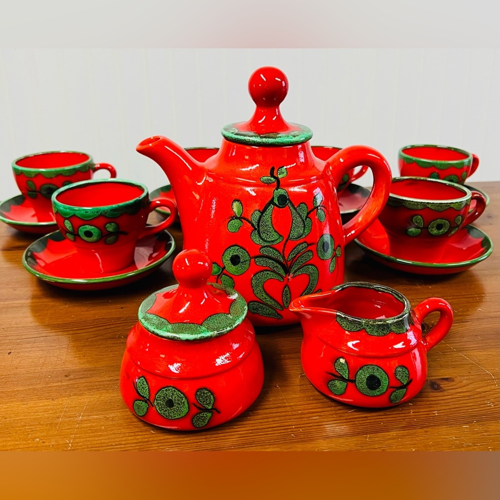 Villeroy & Boch Gallo Piroschka
Tea Service, 1960s Mid
Century Modern